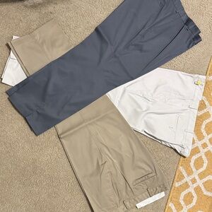 Nike Men's Pants - Gray, Tan, White